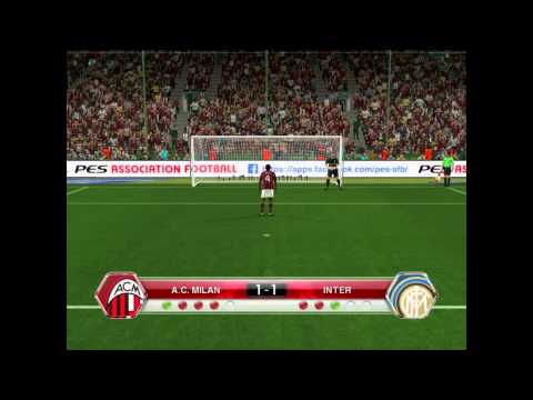 PES 2014 – AC Milan Vs Inter [Penalty shootout]