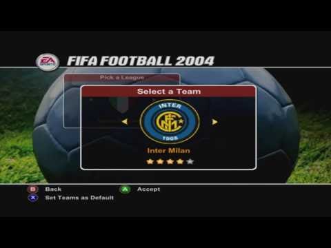 INTER MILAN RETRO SQUAD 2003/04! ZANETTI , VIERI AND MORE!