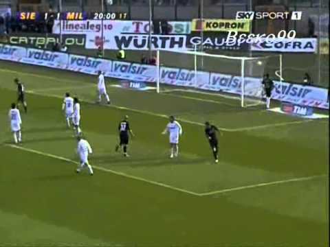 Siena Vs Milan Serie A 2007 Part 2/7