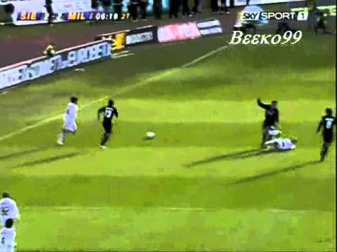 Siena Vs Milan Serie A 2007 Part 4/7