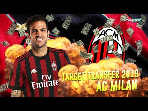 7 Pemain Incaran AC Milan di Bursa Transfer Januari 2019 – Rumor Transfer