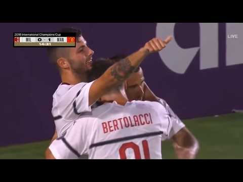 Man United vs AC Milan Full Match Highlights 26/8/2018