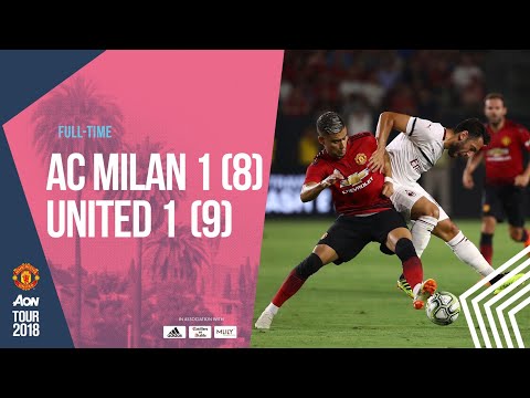 Manchester United vs AC Milan 1-1 (9-8 pK) match review