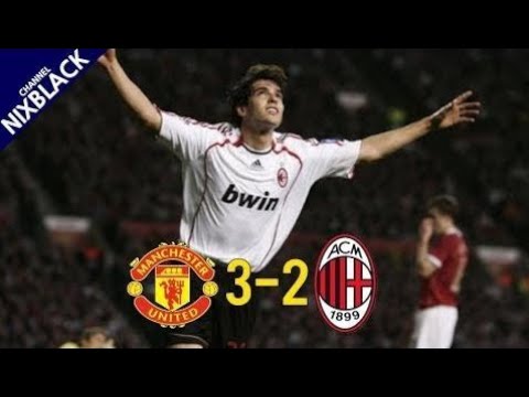 Manchester United 3-2 AC Milan 2007 UCL Semi Final 1st Leg All Goals & Extended Highlight