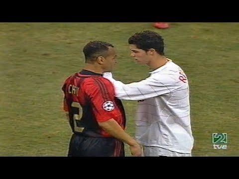 Cristiano Ronaldo Vs AC Milan Away (08/03/2005)