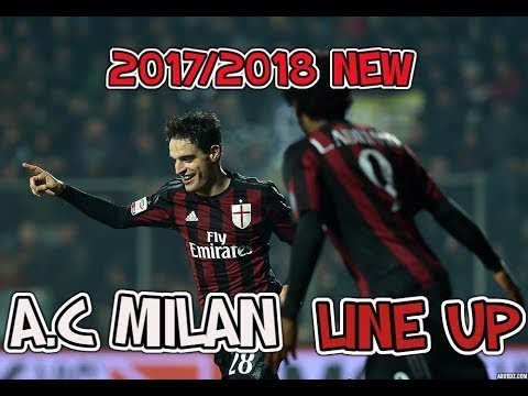 The Best ! AC Milan Lineup Next Season 2017-2018