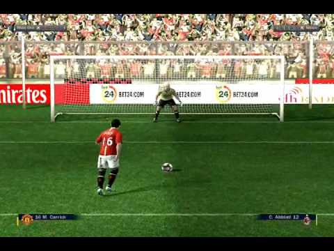 Fifa 09 Manutd vs Ac Milan Penalties
