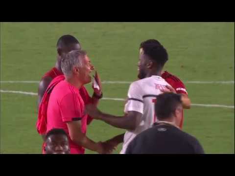 What Jose Mourinho said to Franck Kessie to penalty miss?