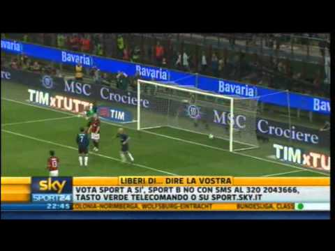 Milan – Inter 3-0 | Highlights Sintesi Sky Sport 24 | 02/04/2011 | 31^ giornata serie A | HQ
