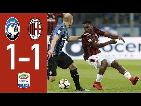 Highlights Atalanta 1-1 AC Milan – Serie 2017/2018