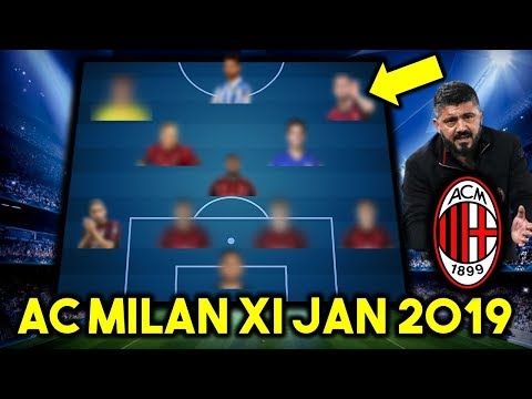 AC Milan Possible Line Up XI January 2019 Ft Fabregas & Other Transfers…