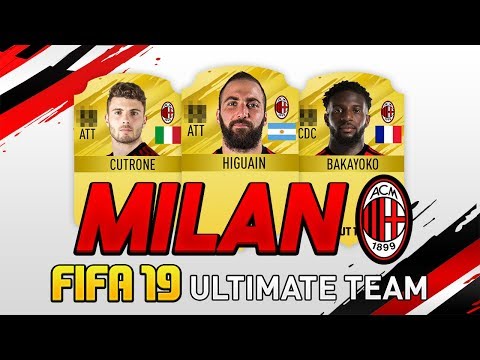 HIGUAIN AL MILAN!!!! – A.C. MILAN su FIFA 19 | FIFA 19 ULTIMATE TEAM