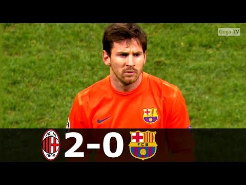 AC Milan vs Barcelona 2-0 – UCL 2012/2013 (1st Leg) – Highlights HD