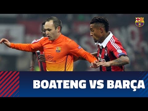 Kevin-Prince Boateng’s goals versus FC Barcelona