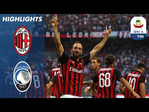 AC Milan 2-2 Atalanta | Atalanta come from behind twice to earn draw | Serie A