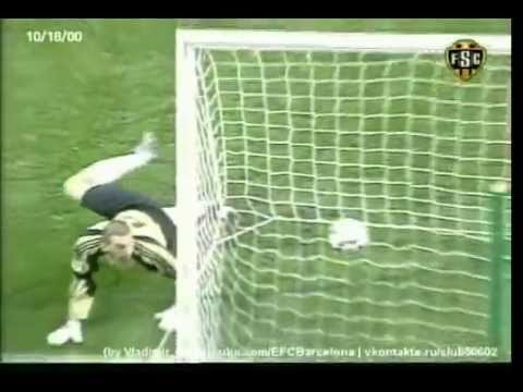 AC Milan – FC Barcelona 18.10.2000 full highlights, tricks {by Vladimir G}