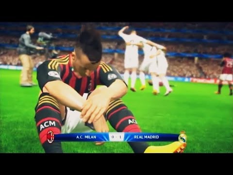 PES 2014 – Milan Vs Real Madrid | Final UEFA Champions League HD