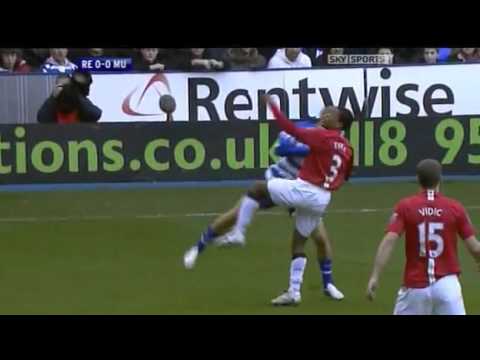 Reading vs Manchester United. Full Match Premier League 2007-2008