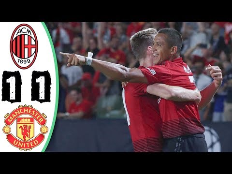 Manchester United VS AC Milan 1 1 ( 8 9 ) Penalties Highlight & All Goals25 JULY 2018