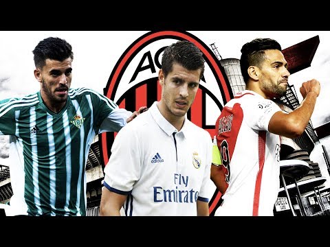 Top 5 AC Milan Transfer Targets at 09/06/2018 [HD]