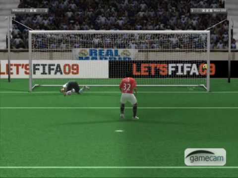 Man. Utd vs Real Madrid: Penalty Shootout fifa 09