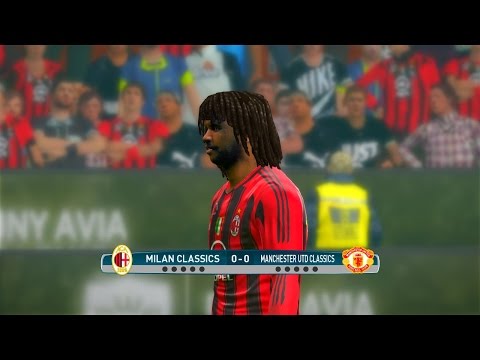 Ac Milan Classic vs Man  United Classic – PES 2017 Penalty Shootout