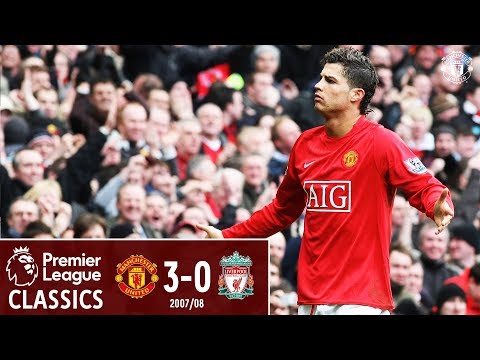 Ronaldo stars as United beat 10-man Liverpool | Manchester United 3-0 Liverpool (2008) | Classics