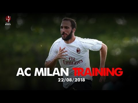 AC MILAN – TRAINING SESSION 22/08/2018