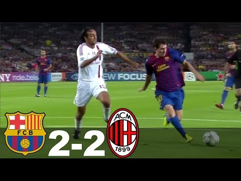 Barcelona vs AC Milan (2-2) UCL 2011/2012 – Goals and highlights