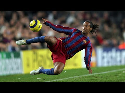 Ronaldinho (FC Barcelona H) vs AC Milan CL 2004/2005