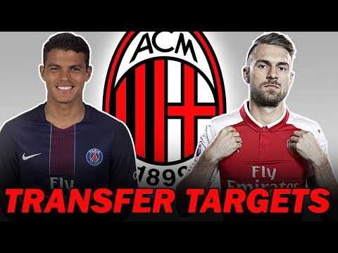 Top 5 AC Milan Transfer Targets in January 2019