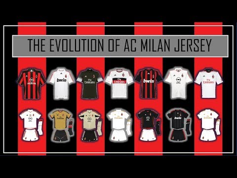 The Evolution of AC Milan Jersey