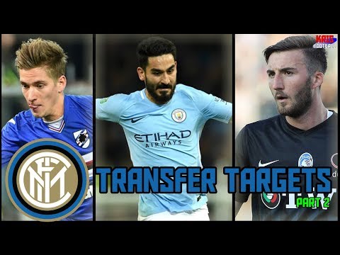 Top 5 Inter Milan Transfer Targets in Summer 2018 Part 2