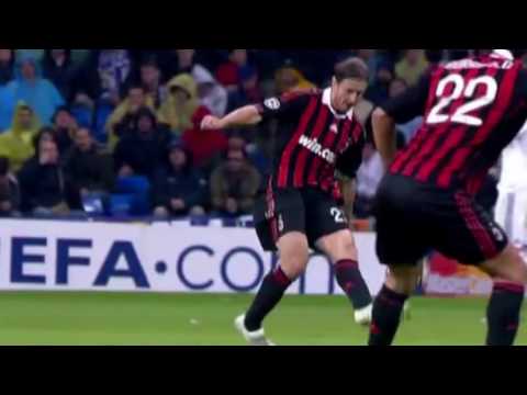Real Madrid vs AC Milan 2-3 Highlights (UCL) 2009-10