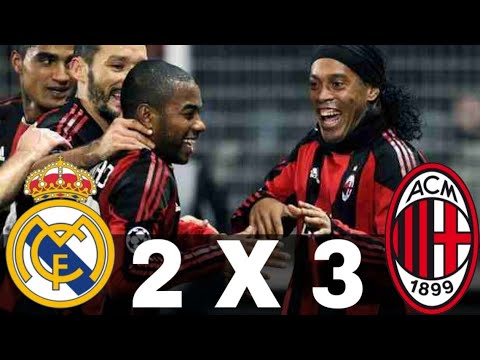 Real Madrid 2 x 3 Milan – Melhores Momentos HD 720p Liga dos Campeões 2009/2010
