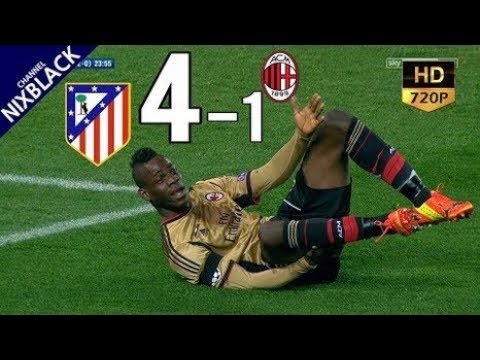 ► Atletico Madrid 4-1 AC Milan 2014 UCL Round of 16 2nd Leg All Goals & Extended Highlight HD/720P