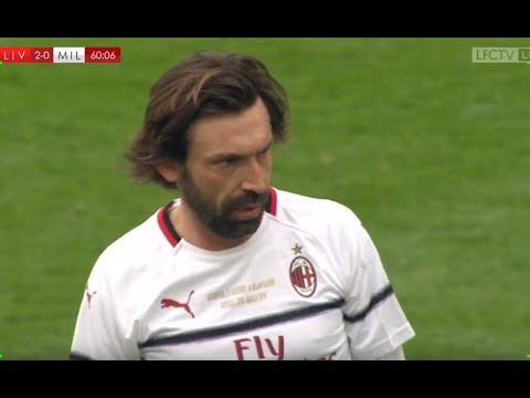 Liverpool Legends 3-2 AC Milan –  Match Highlights | Andrea Pirlo,Steven Gerrard…