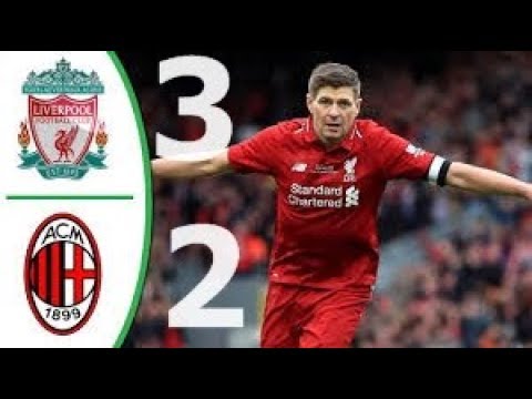 Liverpool Legends vs AC Milan Glorie 3-2 Highlights 23-3-2019