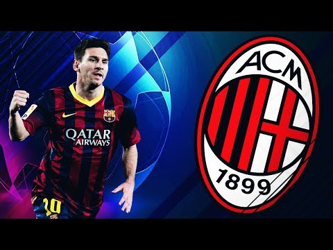 El Clásico de Champions League ? Barcelona – Ac Milan  || FIFA 19 Romania Ac Milan #17