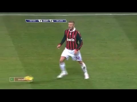 David Beckham | Inter 2-0 Milan | 2009-10 Serie A Round 21