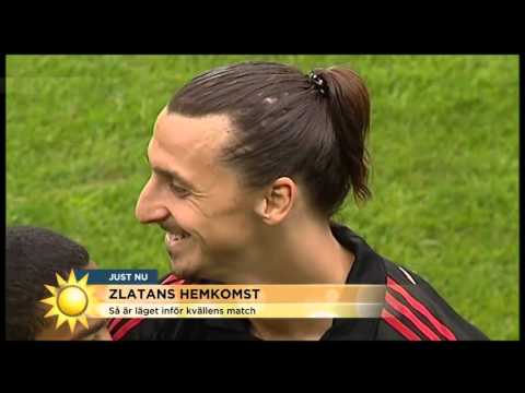 Malmö drabbat av Zlatan-feber – Nyhetsmorgon (TV4)