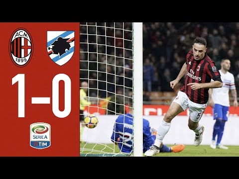 Highlights – AC Milan 1-0 Sampdoria – Serie A 2017/18