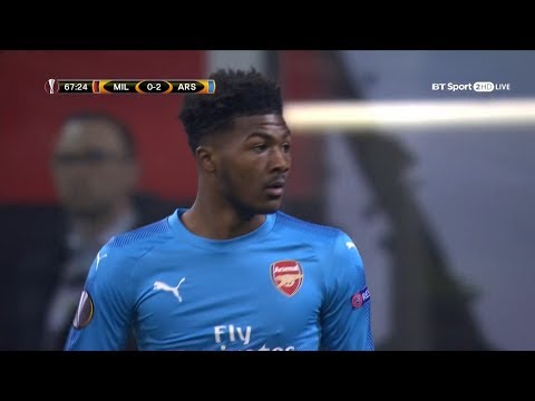 Ainsley Maitland-Niles vs AC Milan | Locks Down AC Milan | 8/3/2018