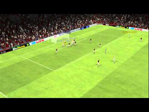 FM 2011 A.C. Milan vs Real Madrid – Sergio Ramos Goal 90th minute