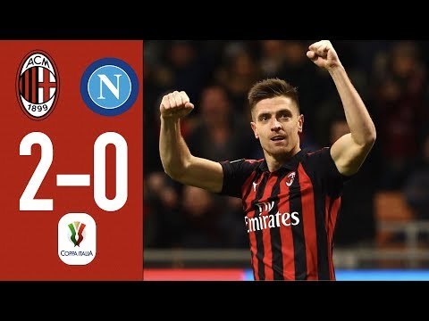 Highlights AC Milan 2-0 Napoli – Coppa Italia Quarterfinal 2018/19