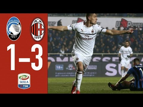 Highlights Atalanta 1-3 AC Milan – Matchday 24 Serie A TIM 2018/19