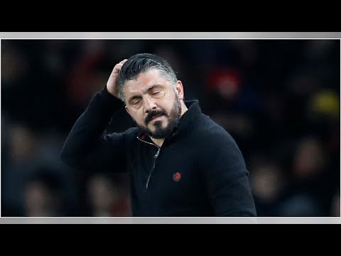 AC Milan boss Gennaro Gattuso handed one-match ban for angry rant towards referee during Italian …