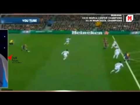 Lionel Messi Offside Goal vs Ac Milan [Barcelona vs Ac Milan 4-0] 12.03.2013 HD