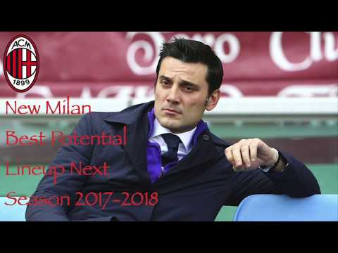Perfect! AC Milan Lineup Next Season 2017-2018