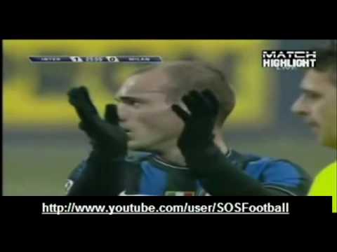 Inter Milan 2 – 0 AC Milan Highlights 24/01/2010